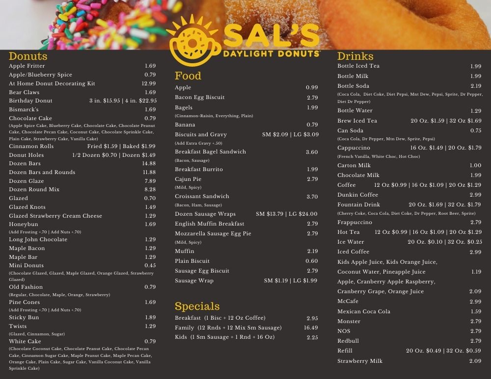 Sal's Daylight Donuts Bartlesville, OK